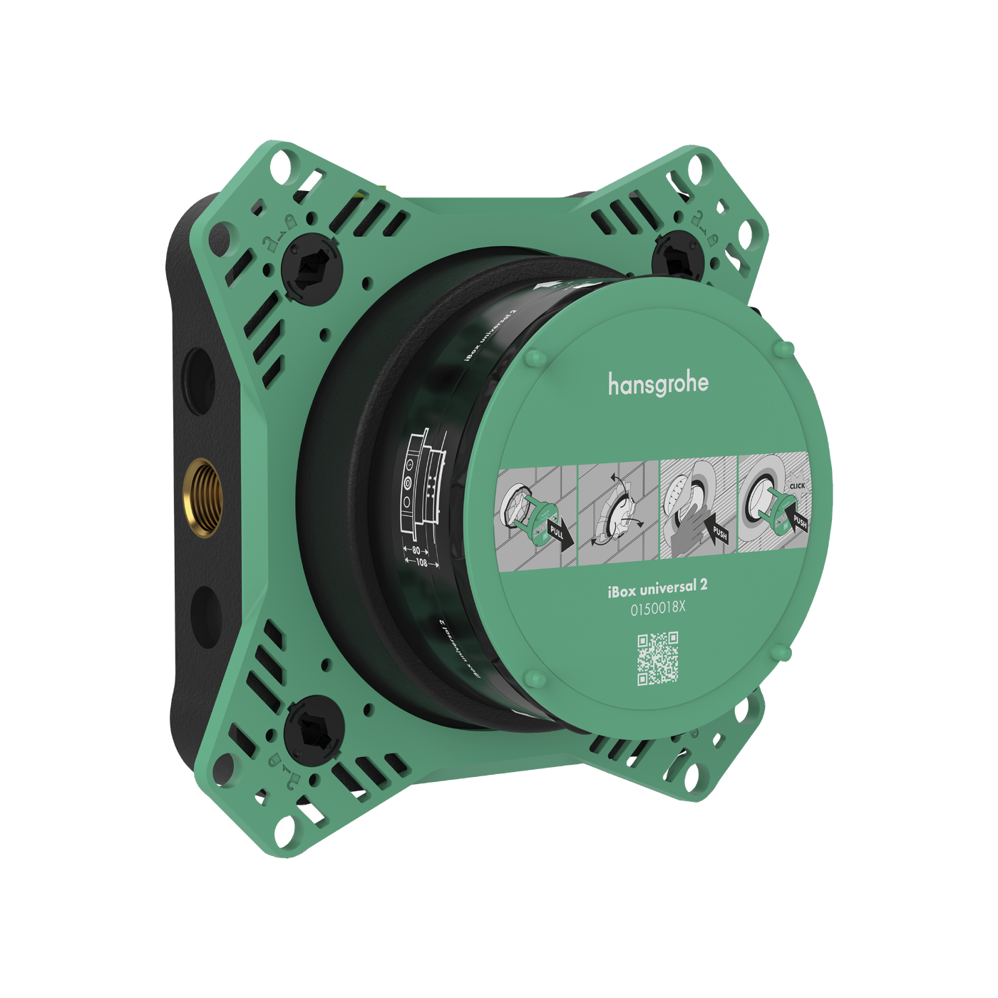 Hansgrohe univerzalna ugradna glava mešača ibox 2 01500180