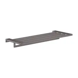 Hansgrohe AddStoris polica za peškire sa držačem 648mm brushed black hrom 41751340