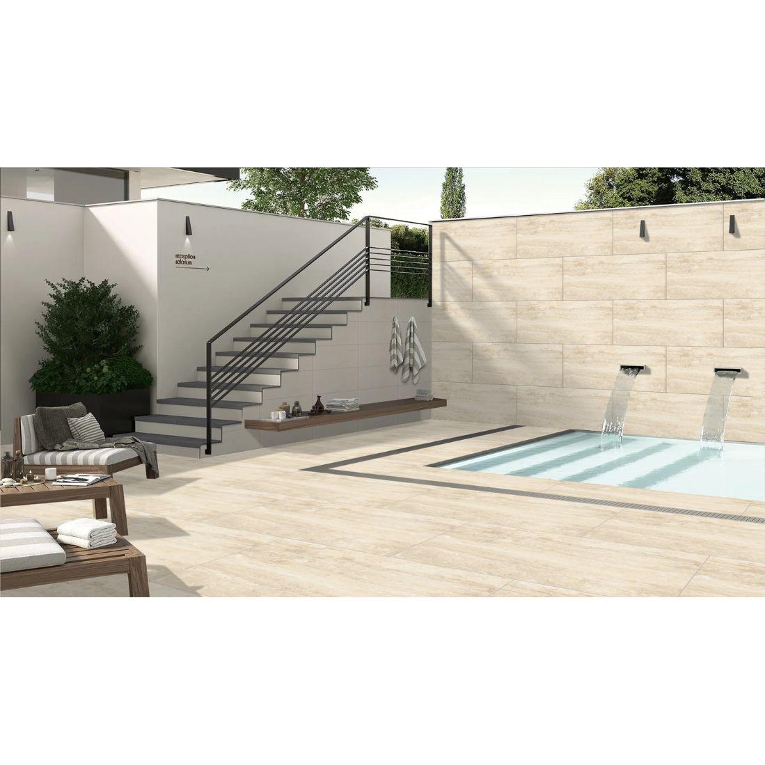 Travertino Mustard Light Matt 60x120cm