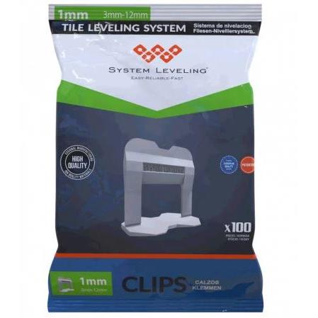 System Leveling Spone 1mm - 100kom