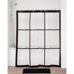 Tendance Zavesa za kadu 180X180CM Bela NEO RETRO 1108716