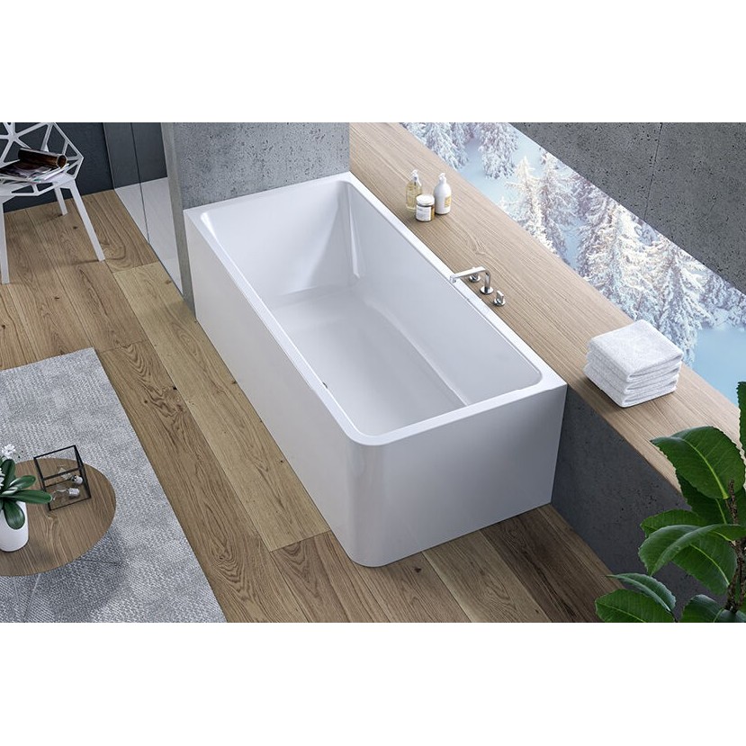 Kolpa Samostojeća kada Elektra-SP-Desna 185x85+Preliv White 513480