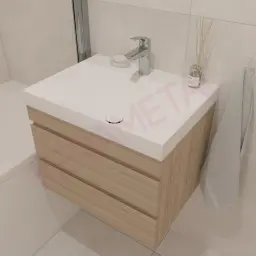 Kolpa ormarić sa umivaonikom Naomi OUN 60cm Natural wood 546010