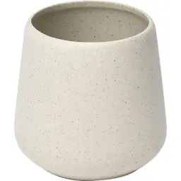Tendance Čaša za četkice 9x9cm keramika mat svetlo siva