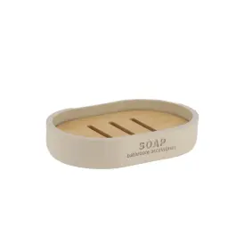 Tendance Držač sapuna 2.3x12.3x8.3 cm poliresin bambus/bez