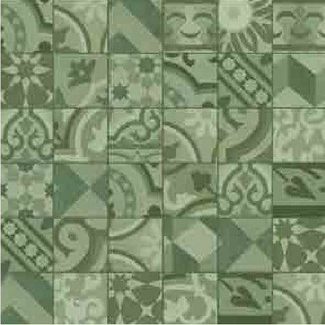 Marazzi D_SEGNI BLEND Decoro MIX VERDE 100X100 10mm M61K