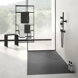 Geberit Sestra tuš kada 140x80cm grafitna 550.276.00.2