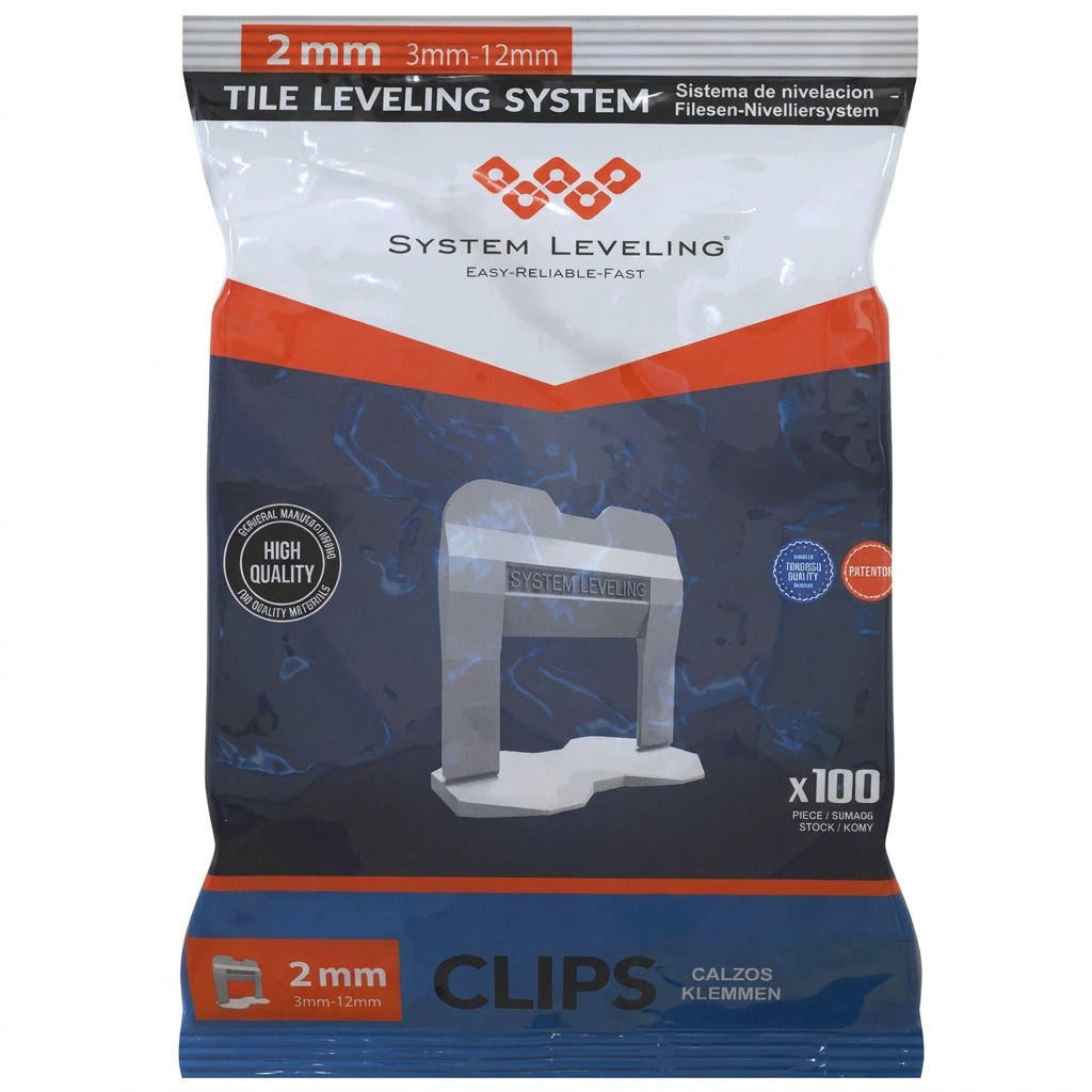 System Leveling Spone 2mm - 100kom