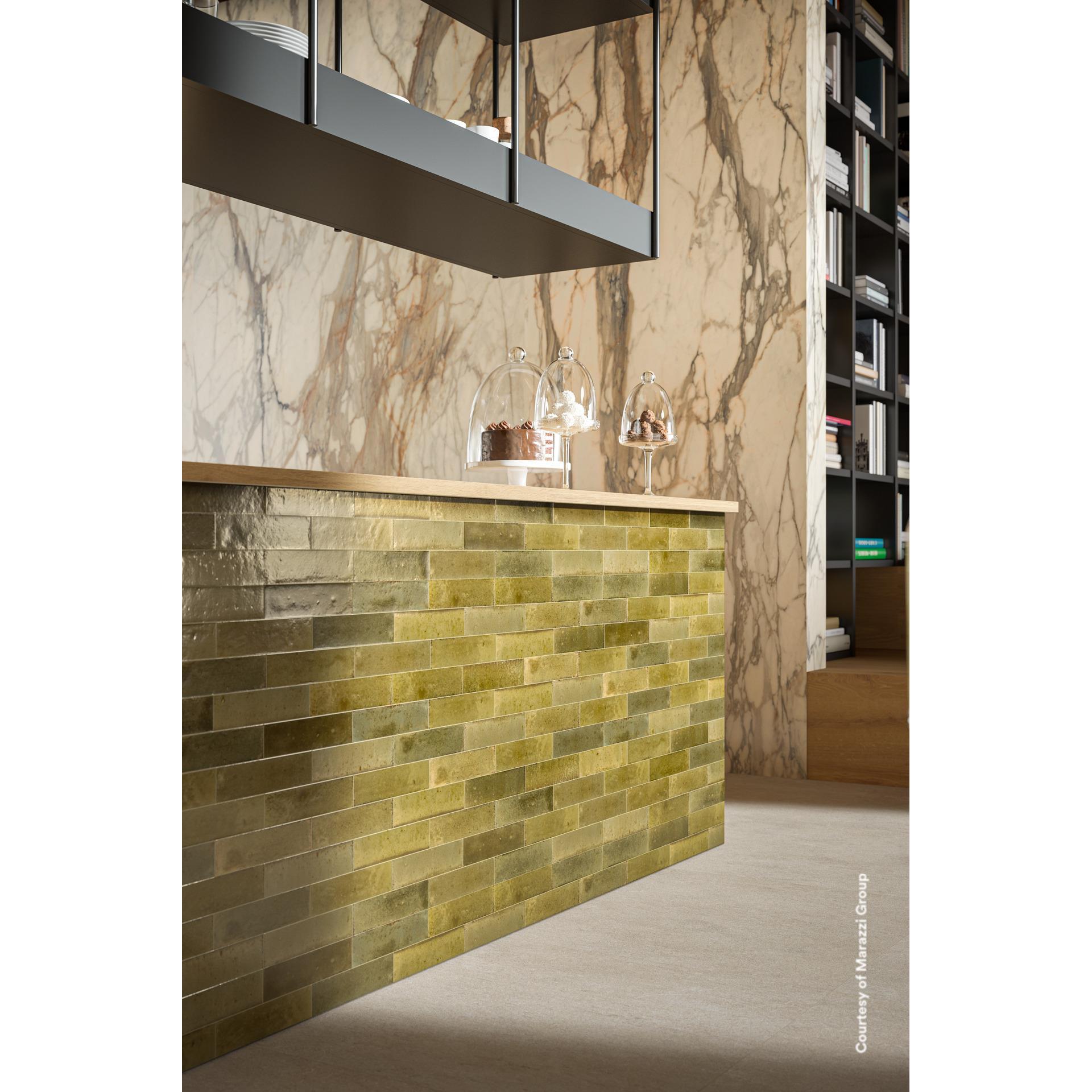 Marazzi Grande Marble Look 162x324 12mm Calacatta Vena Vecchia lux bookmatch "A" M90S