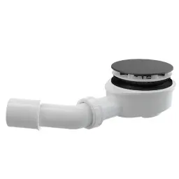 Alca sifon za tuš kadu crni mat fi90 h=65mm A491BLACK