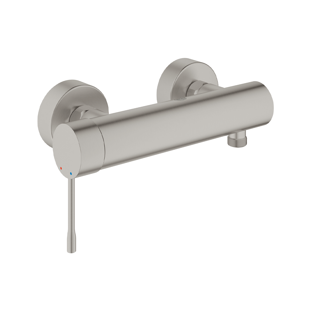 Grohe Essence jednoručna baterija za tuš kadu bez izliva supersteel 25252DC1
