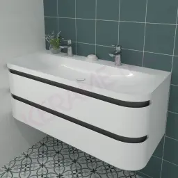 Kolpa ormarić sa umivaonikom Vittoria OUV 120cm White 546210