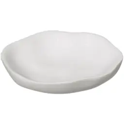 Five Posuda za sapun indonesie 14x10,5x2,5cm poliresin bela