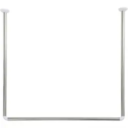 Tendance Držač zavese za kadu 80x80x80 cm hrom