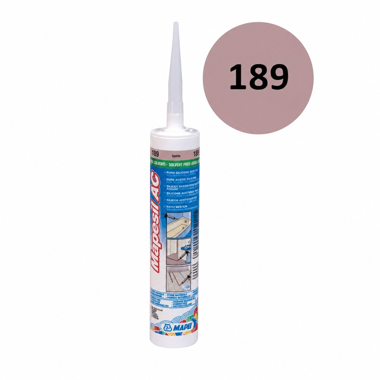 Mapei Mapesil AC 189 Spelta kartuša 310 ml