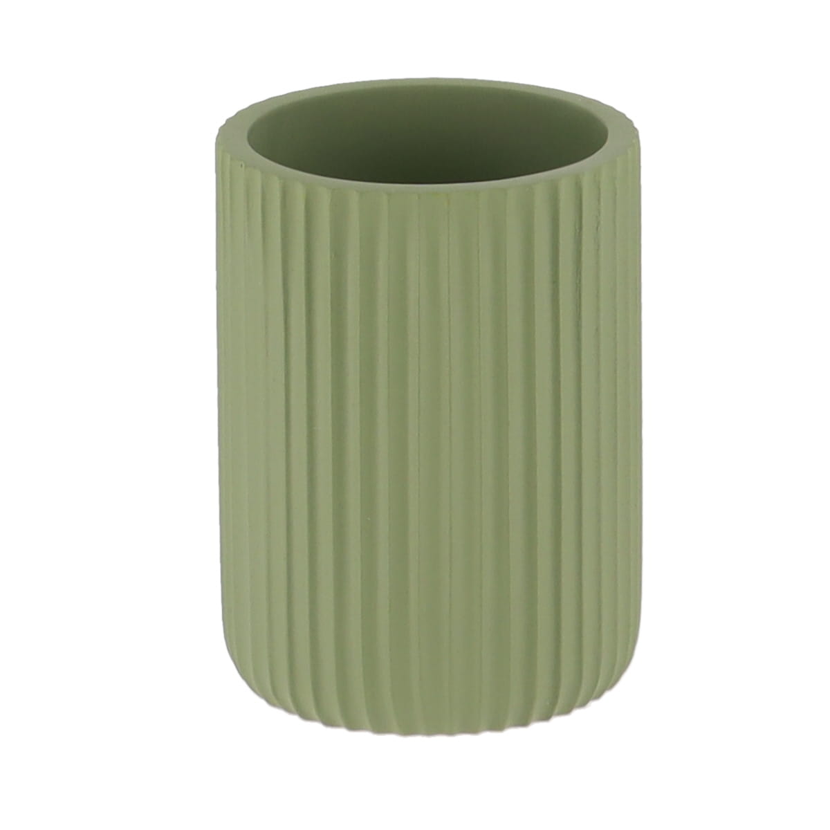 Tendance Čaša za ČETKICE PRUGE 7X95CM POLIRESIN zelena 61103143