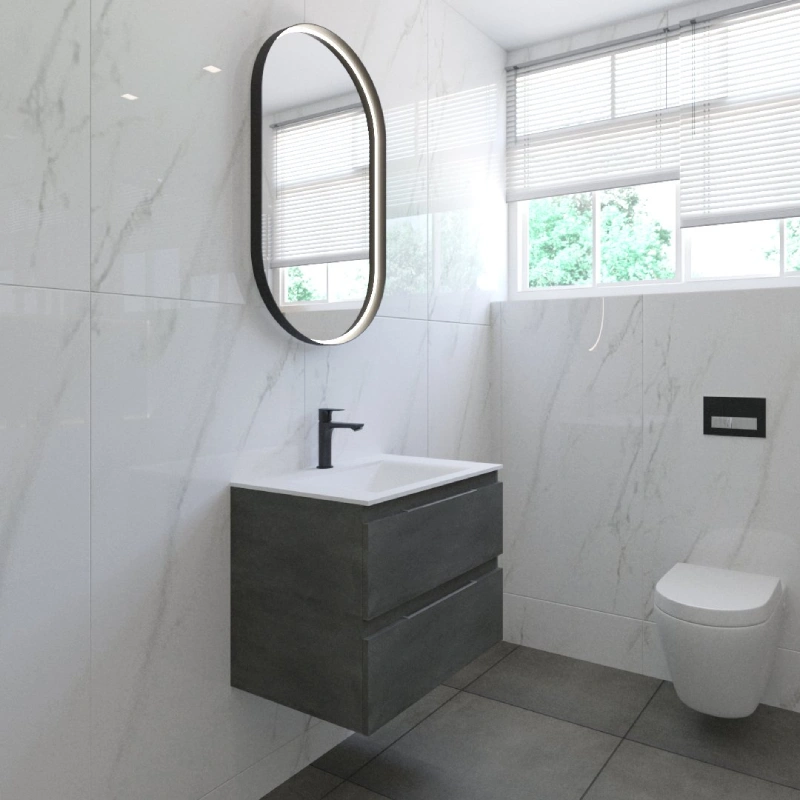 Friendly 600BX Grigio Lava Lavabo E-8005-60