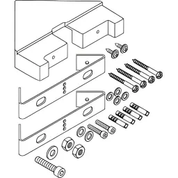 Hansgrohe ugaoni nosač za Pharo masazni stub 26214000