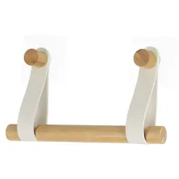 Tendance Držač toalet papira samolepljivi BAMBUS Bela 91043100