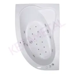 Zomar masažna kada Stela 154x100cm leva (hidro aero)