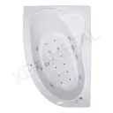 Zomar masažna kada Stela 154x100cm leva (hidro aero)