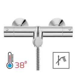 Herz Unitas baterija Fresh T30 termostatska za kadu tuš ručica tuš crevo konzola 00336