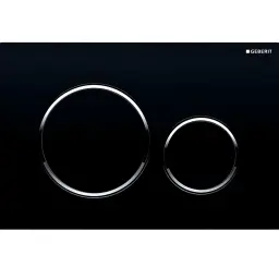 Geberit tipka Sigma 20 Crna /sjaj hrom/crna 115.882.KM.1
