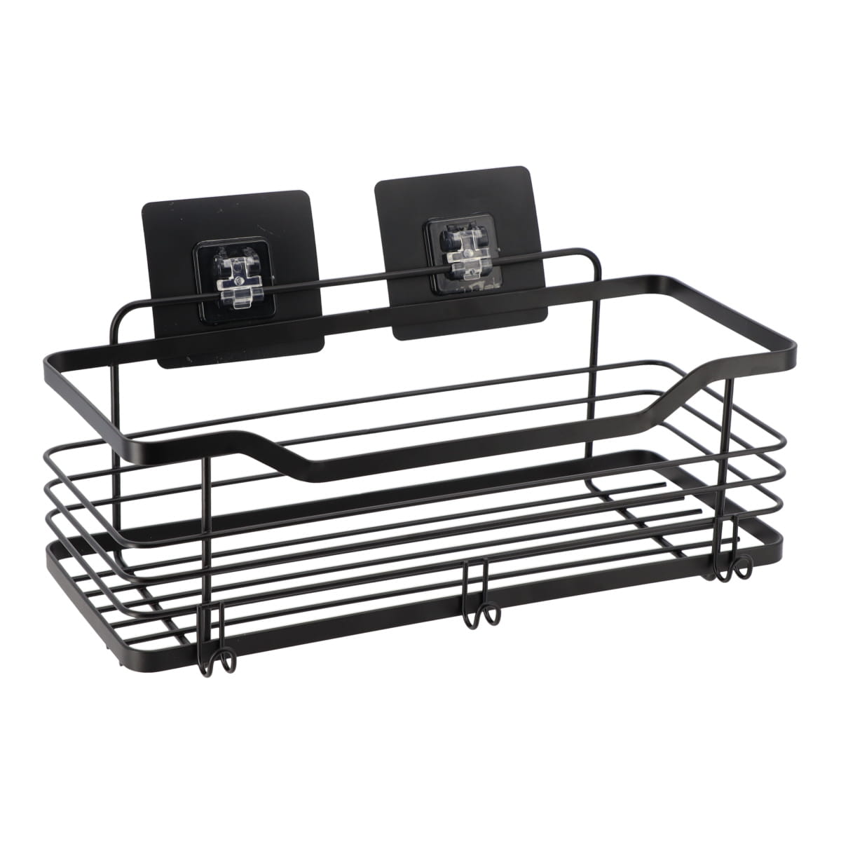 Tendance Zidna žičana Polica samolepljiva 3M 31 X 155 X 165 METAL Crna 91019108