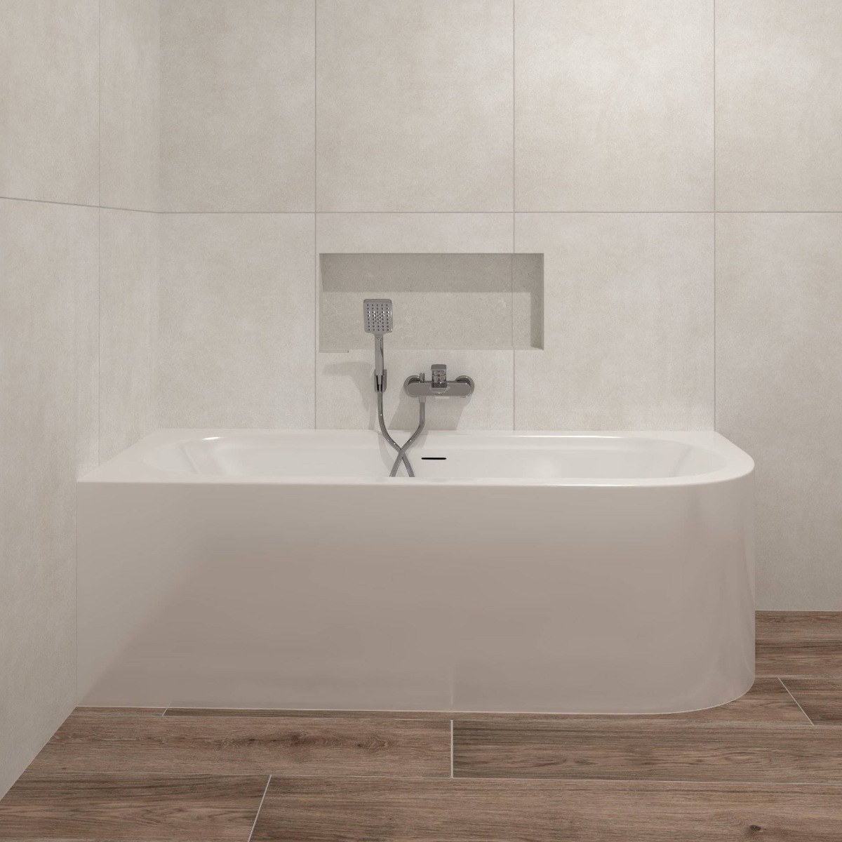 Giusta ONO Samostojeća kada desna 170x70 41206WH0