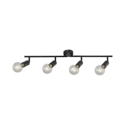 Braytron Plafonjera 4-Glava E27 Crni BV04-00033