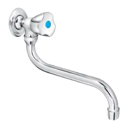 Rosan Keramic Zidni ventil 1/2" g.deo - Donji izliv o18 mm AK52S200