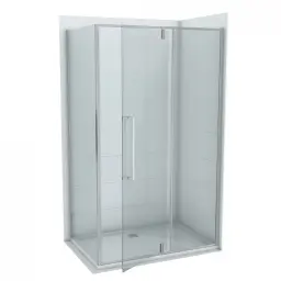 COPEN ABSOLUT Stakleni paravan 1200×2000 staklo 6mm providno sa pivot vratima C-02-6120
