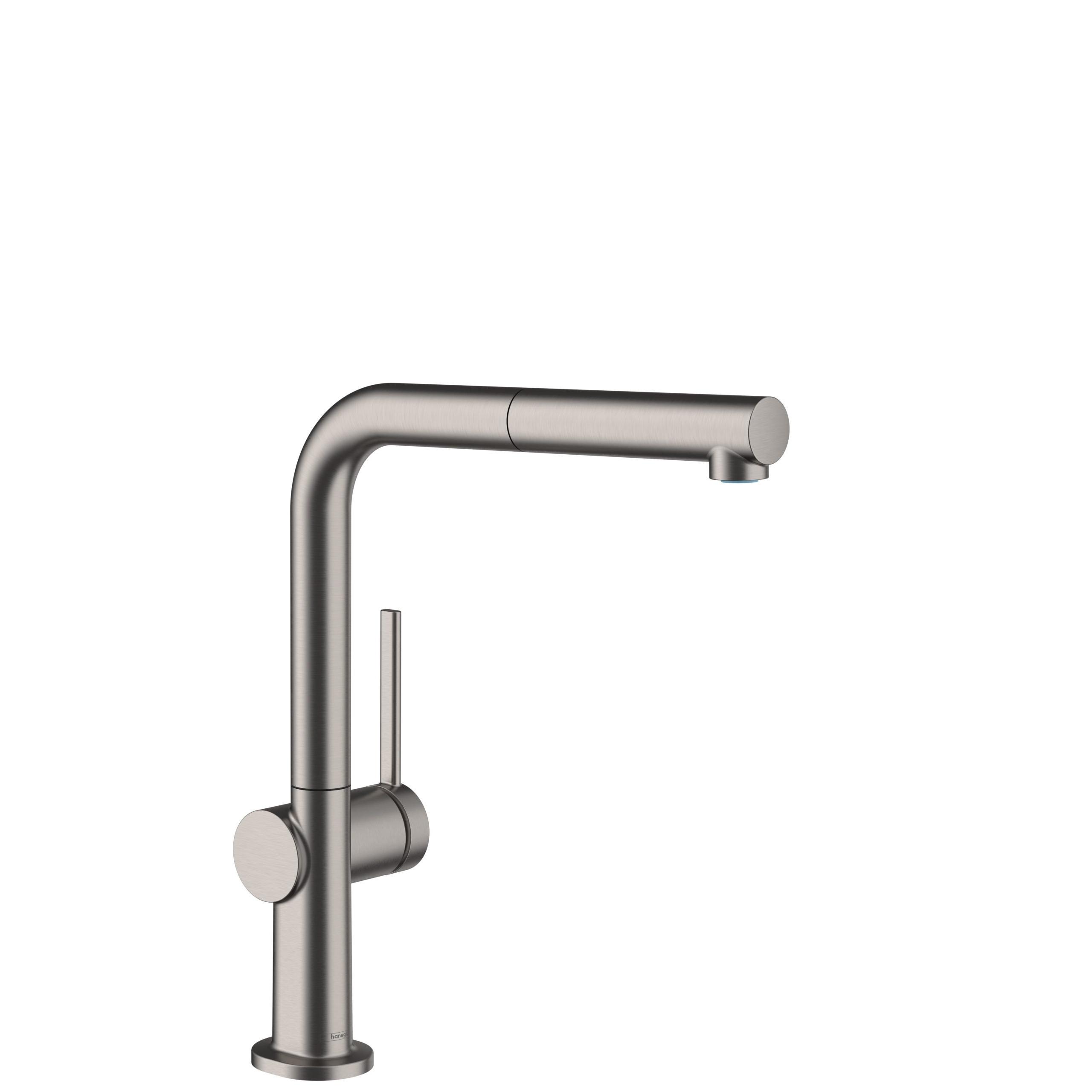 Hansgrohe Talis M54 270 za sudoperu izvlacni tuš sbox brushed black chrome 72809340