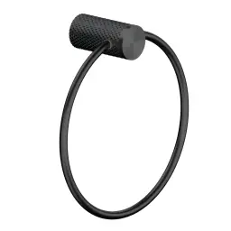 Copen Držač malog peškira DIAMOND mat crni C-03-352MC