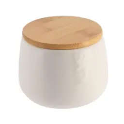 Tendance Kutija za vatu dolomit bath 7,5x10 cm bambus bela