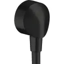 Hansgrohe Zidni priključak za tuš crevo MAT CRNI 27454670