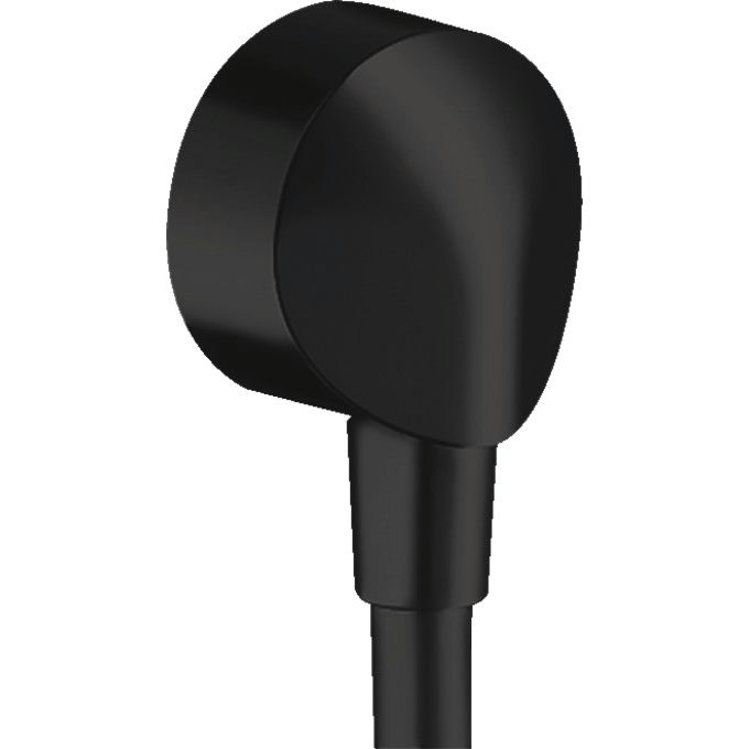 Hansgrohe Zidni priključak za tuš crevo MAT CRNI 27454670