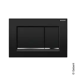Geberit tipka Sigma 30 Crna /sjaj hrom/crna 115.883.KM.1