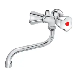 Rosan Baterija za prelivni bojler 1/2" g.deo, cevni izliv ø18 mm KK09102