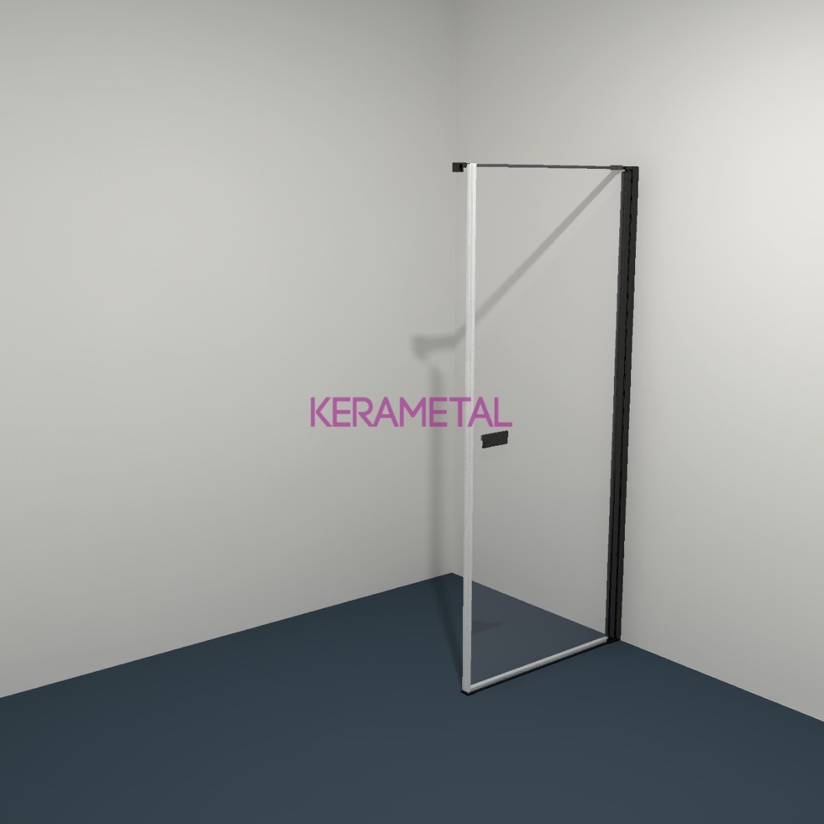 Kolpa Andromeda Tuš vrata D 90-UNI B/1 Black 516610