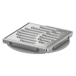Aco MG Rešetka za MG slivnik 100x100mm-Inox 9010.68.06