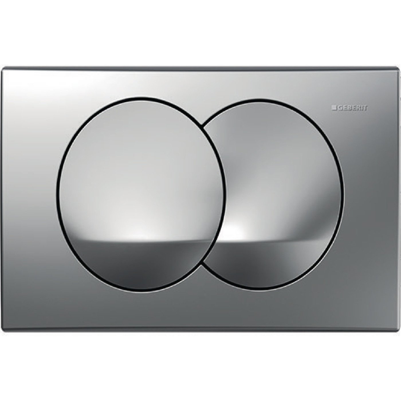 Geberit tipka 2/2 hrom Delta20