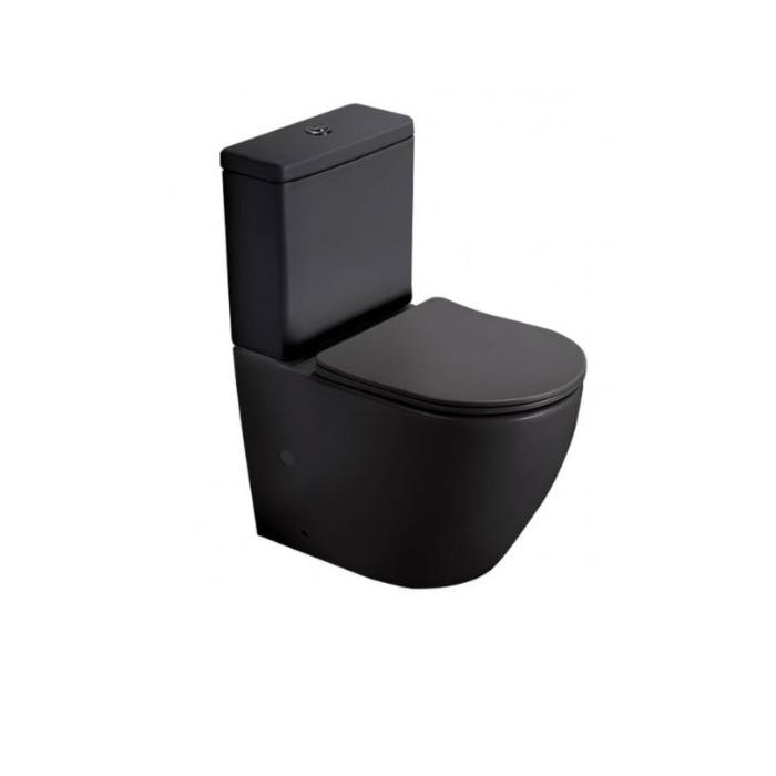 Hidrosan VICTORIA Monoblok univerzalni sa Soft close daskom crni mat