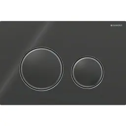Geberit tipka Sigma50 crna/crni hrom/crna-staklo 115.651.SJ.1