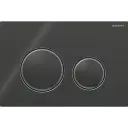 Geberit tipka Sigma50 crna/crni hrom/crna-staklo 115.651.SJ.1