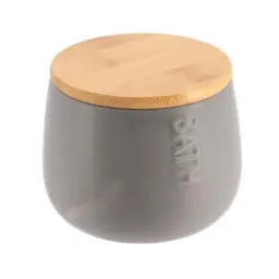 Tendance Kutija za vatu dolomit bath 7,5x10 cm bambus siva