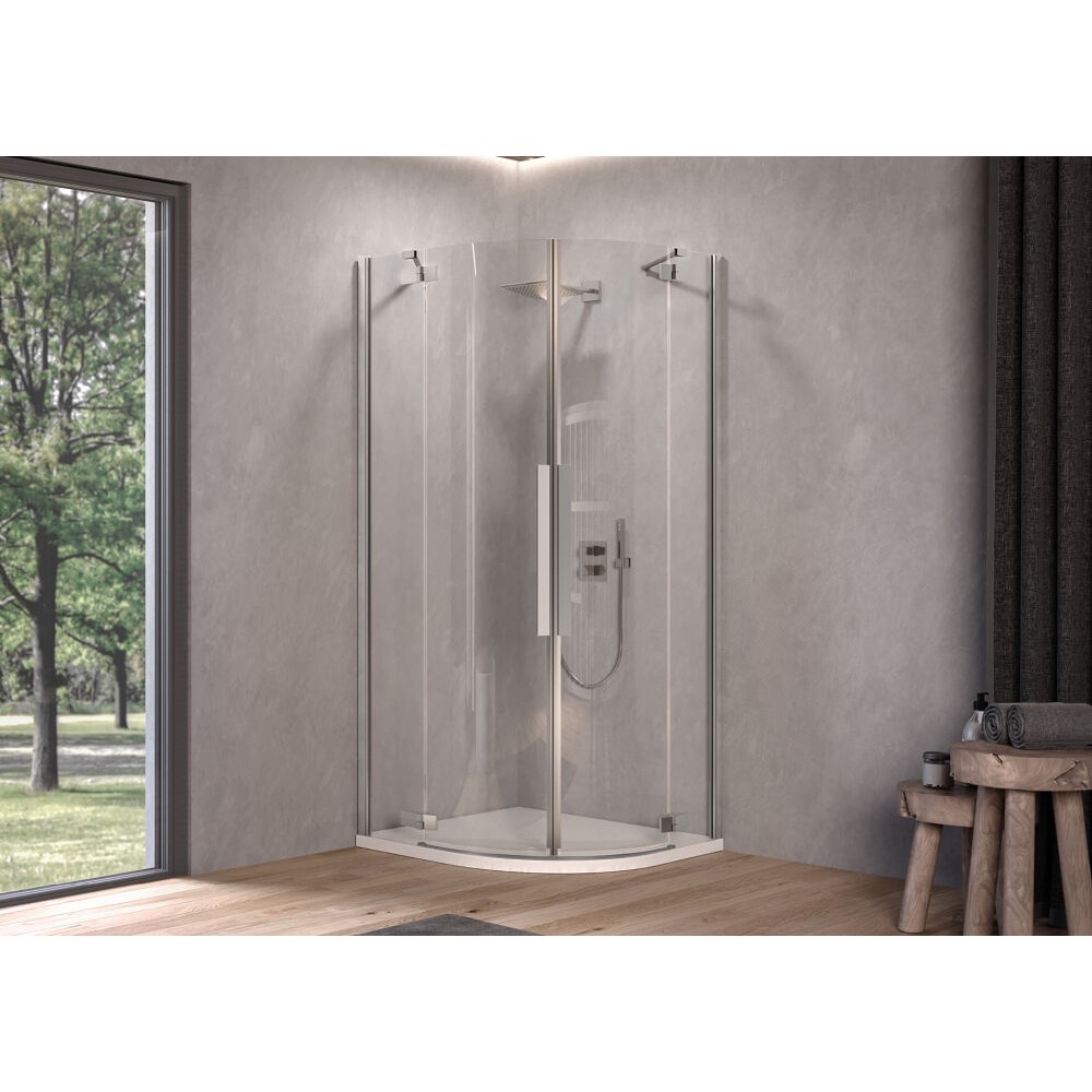 Kolpa Polaris Tuš kabina R100 SBR/1 Silver brill 515380