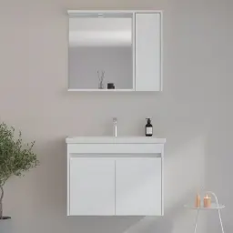 Dova 65 bela matt – set kupatilskog nameštaja