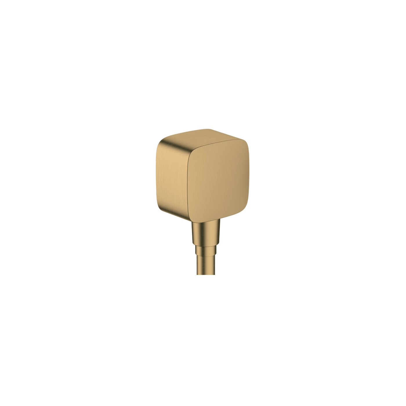 Hansgrohe Fixfit priključak za zidni tuš Brushed Bronze 26457140