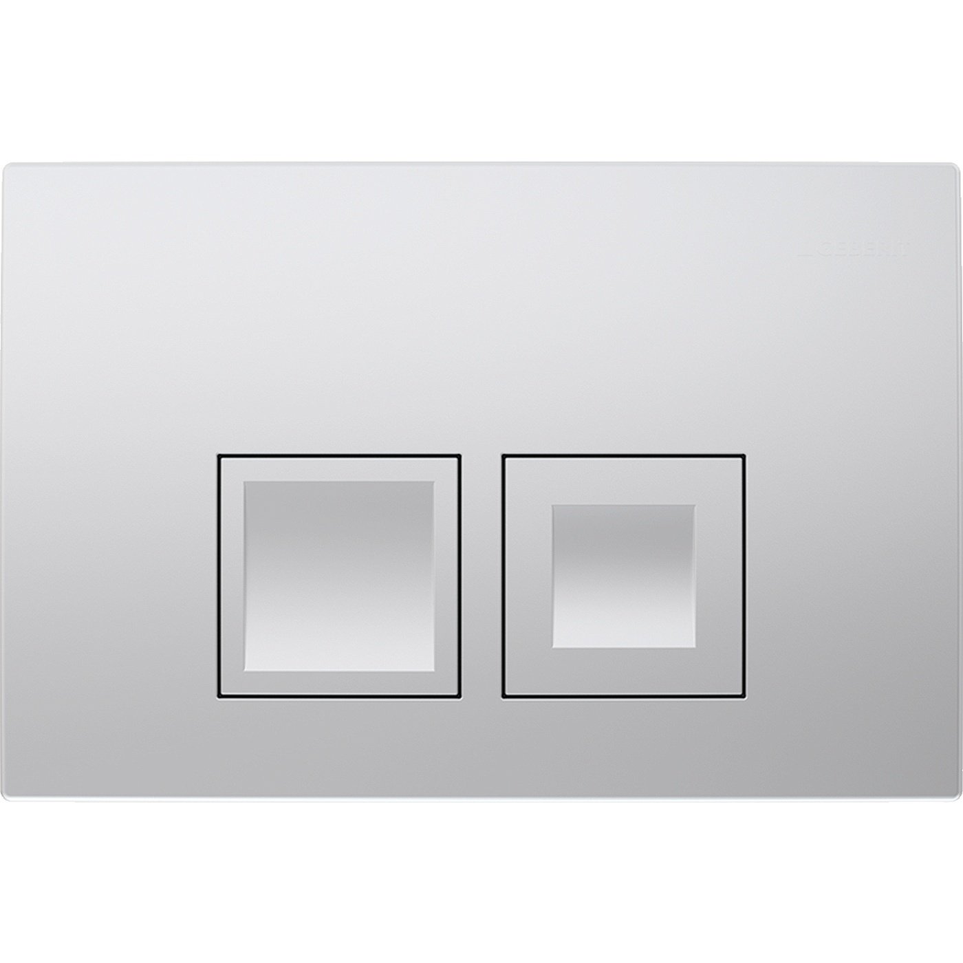 Geberit tipka 2/2 hrom Delta50 Geberit